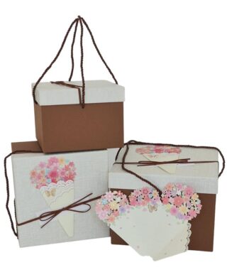 סט *3 קופסאות קרטון 18*24*24