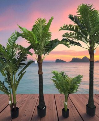 צמח דקל 16 עלים 1.8 מטר