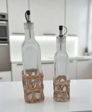 בקבוק לשמן+קש 270ML