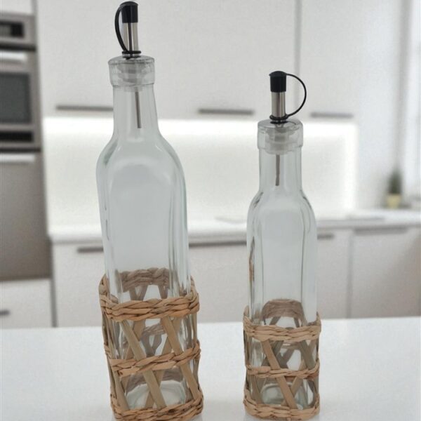 בקבוק לשמן+קש 270ML