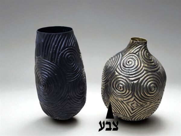 וזה ספירלה אובלית זהב עתיק 28*22