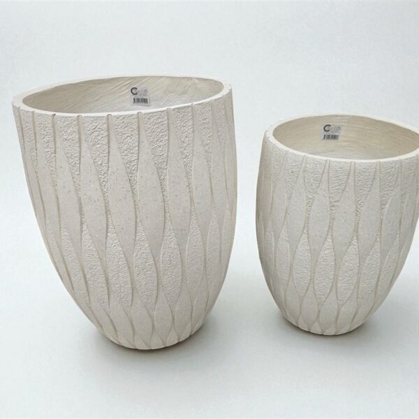 סט *2 בתי עציץ 50*40*40 פנינה