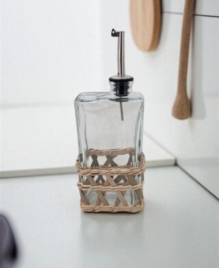 בקבוק לשמן עם פקק נירוסטה 0.49L בקבוק לשמן עם פקק נירוסטה 0.49L