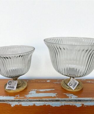 גביע עם רגל כסוף 17*18