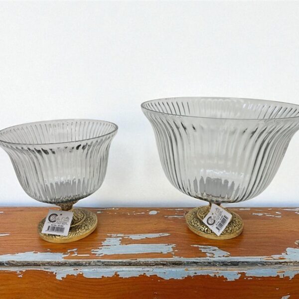 גביע עם רגל כסוף 17*18