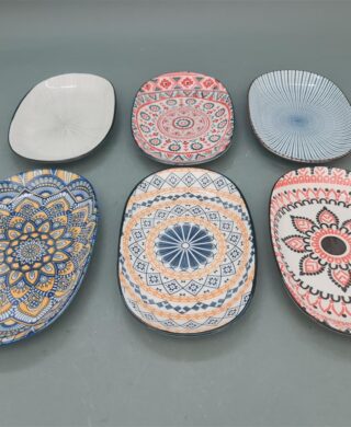 מגש אובלי דקור 15.5*24 מגש אובלי דקור 15.5*24