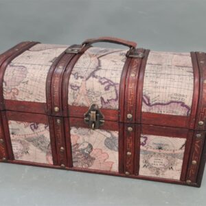 תיבה עם מפה 19*20*38