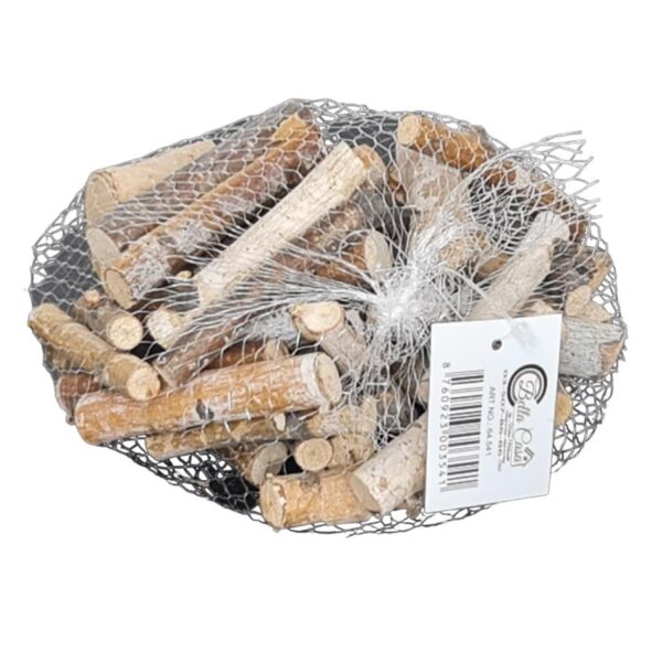 שקית חתיכות עץ 300 גר.