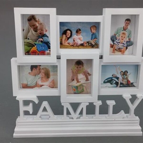 מסגרת ל-6 תמונות 25*26 FAMILY