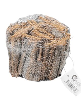 שקית חתיכות עץ אורן 300 גר.