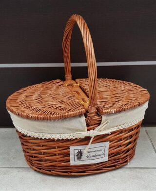 סל פיקניק עם ידית ומכסים 20-42*29*42