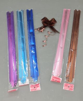 10 יח' סרט משיכה אורגנזה/מט 30 ממ. סגול