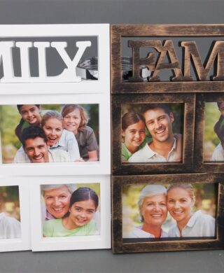 מסגרת ל-4 תמונות FAMILY ברונזה מסגרת ל-4 תמונות FAMILY ברונזה