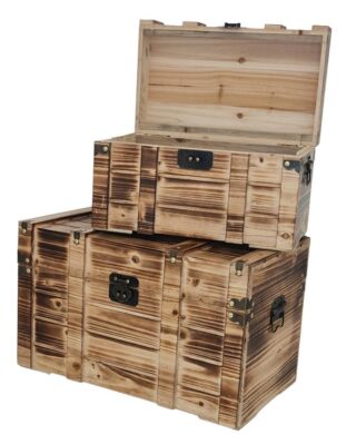 סט *2 תיבת עץ 50*30*59 סט *2 תיבת עץ 50*30*59