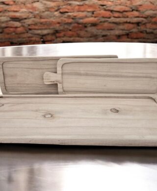 מגש מלבני עם ידיות עץ מגולף 2.5*28*85 מגש מלבני עם ידיות עץ מגולף 2.5*28*85