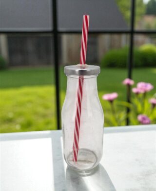 22.209 בקבוק עם מכסה וקש 350 מ"ל