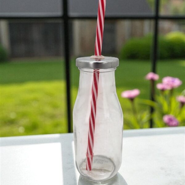 22.209 בקבוק עם מכסה וקש 350 מ"ל