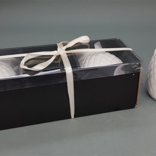 סט *3 צנצנת אננס+זהב 16סמ