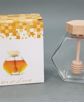 צנצנת דבש עם מקל 250ML