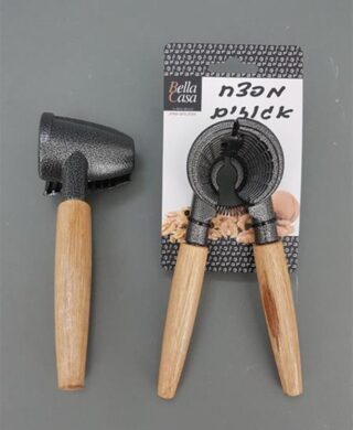 מפצח אגוזים ידית עץ