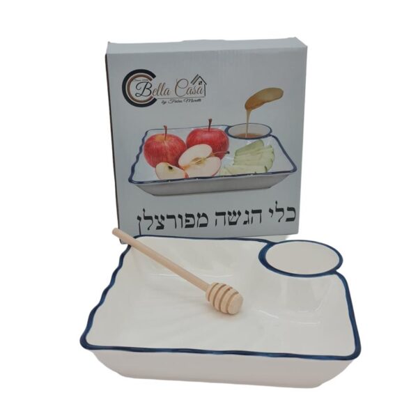 מגש תפוח ודבש+מקל עץ 4.5*21*22