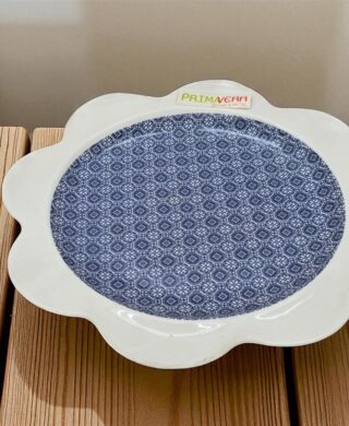 11MO5 – 67310989 פלטת פרח בינונית טורקיז 10"