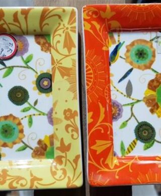 צלחת הגשה 18*18 צלחת הגשה 18*18