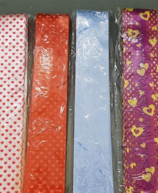 10יח' סרט משיכה 46ממ. מודפס פסים זהב 10יח' סרט משיכה 46ממ. מודפס פסים זהב