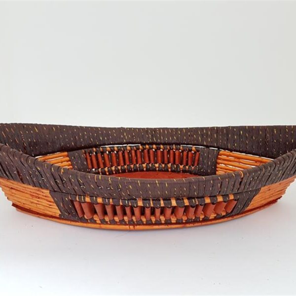 סלסלה אובלית "סירה" 12*37*75 סלסלה אובלית "סירה" 12*37*75