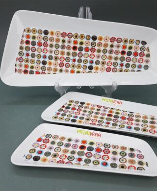 מגש פורצלן מודפס 11.5" מגש פורצלן מודפס 11.5"