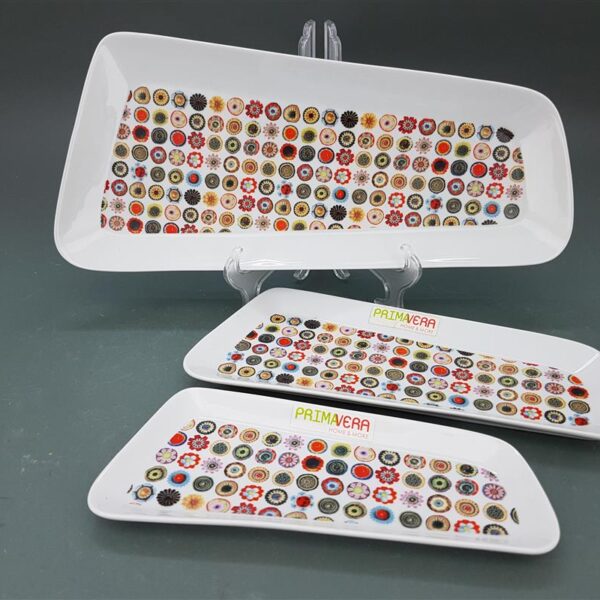 מגש פורצלן מודפס 11.5"