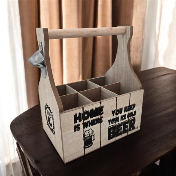 מעמד ל-6 בקבוקי בירה 28*15*23