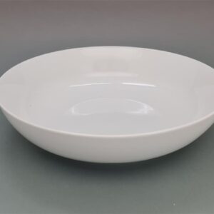 קערה עגולה פורצלן לבן 9*36