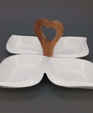 1879 קברט פורצלן *4 עם ידית במבוק 23*23 1879 קברט פורצלן *4 עם ידית במבוק 23*23