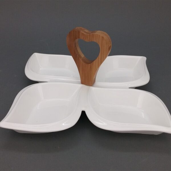 1879 קברט פורצלן *4 עם ידית במבוק 23*23 1879 קברט פורצלן *4 עם ידית במבוק 23*23