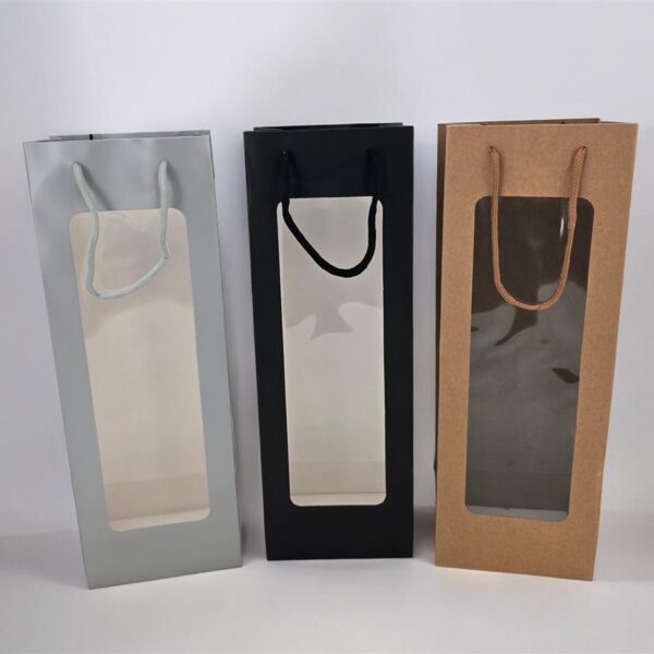 12 שקיות לבקבוק אחד 8.5*12*36 זהב