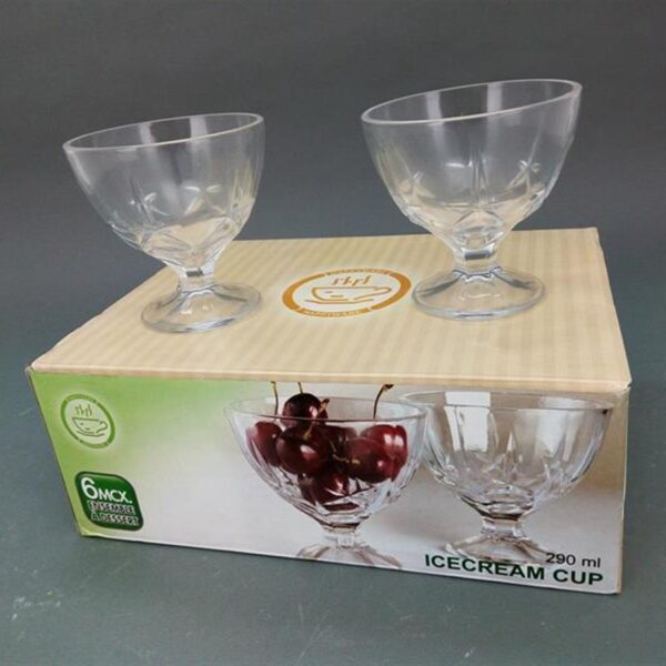 סט 6 גביעי גלידה סט 6 גביעי גלידה
