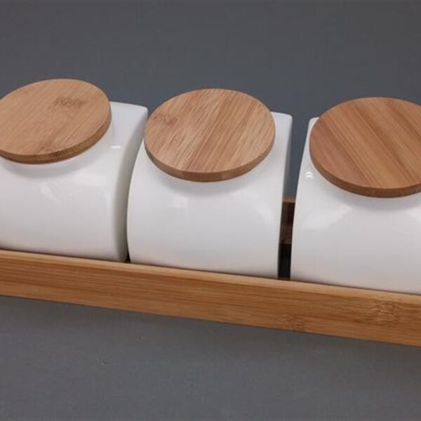 1765 סט תה/קפה/סוכר עם מעמד במבוק 1765 סט תה/קפה/סוכר עם מעמד במבוק