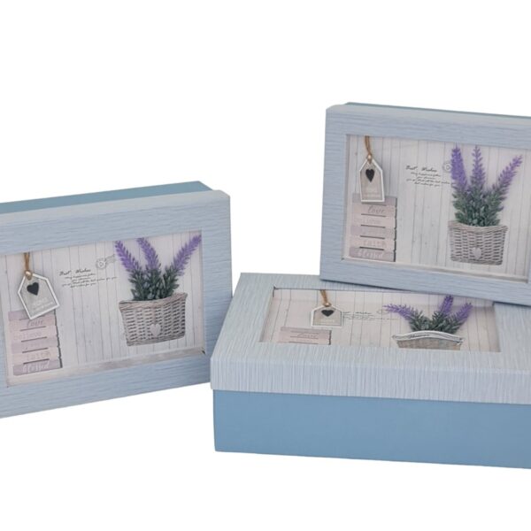 סט *3 קופסאות קרטון 9*21*29