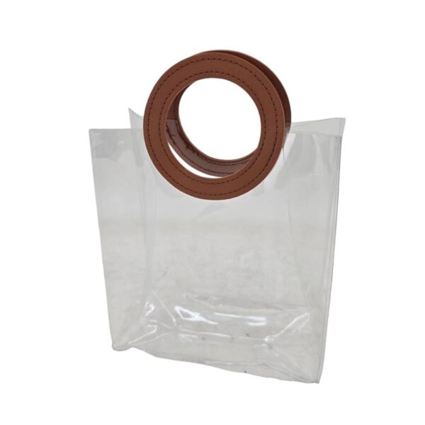 10 שקיות PVC ידיות עגולות 10*18*20