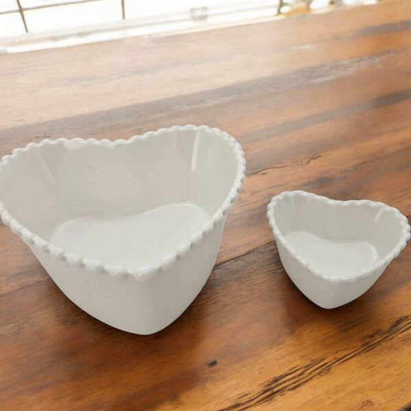 קערית "לב" כדורים  3*11*12