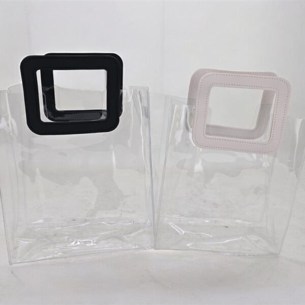 10 שקיות PVC ידית מלבנית 14*25*28