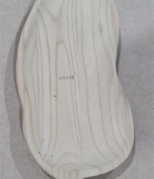 "עלה" ענק עץ מגולף 4*28*69