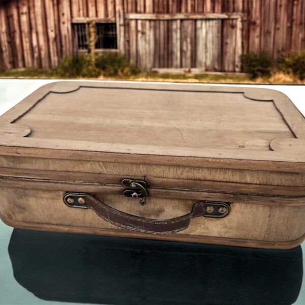 מזוודת עץ 11*26*39 מזוודת עץ 11*26*39