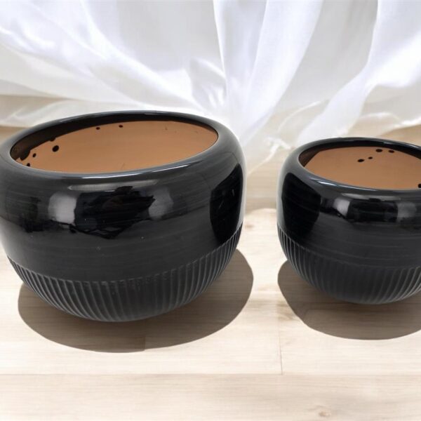 סט *2 עציצים  19*23