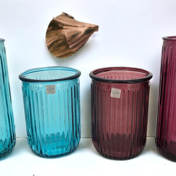 וזה צילינדר פסים 28 סמ. DAROCA טורקיז