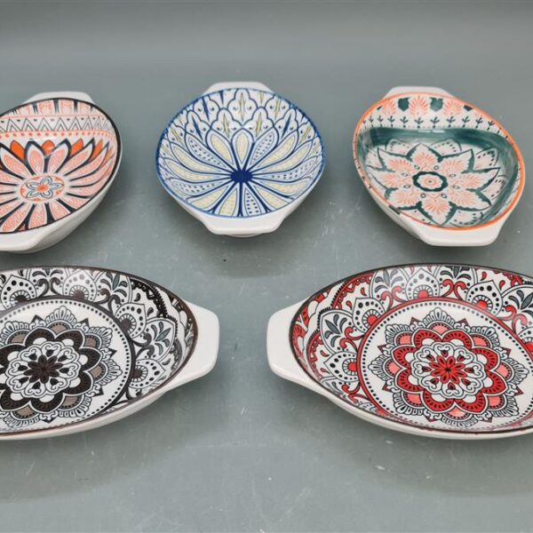 קערית אובלית דקור 4.5*17*28