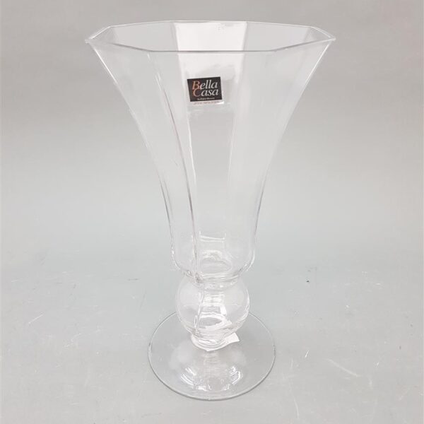 גביע משושה עם רגל 35*18